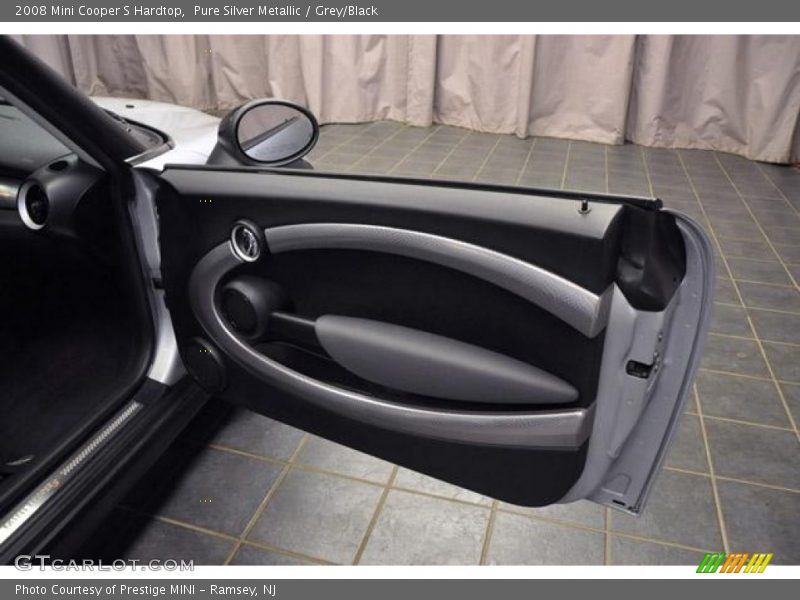 Pure Silver Metallic / Grey/Black 2008 Mini Cooper S Hardtop