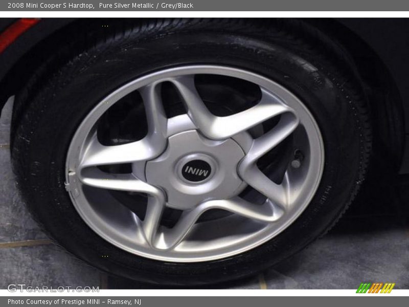 Pure Silver Metallic / Grey/Black 2008 Mini Cooper S Hardtop