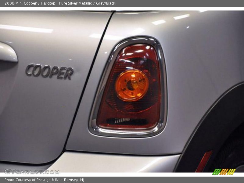 Pure Silver Metallic / Grey/Black 2008 Mini Cooper S Hardtop