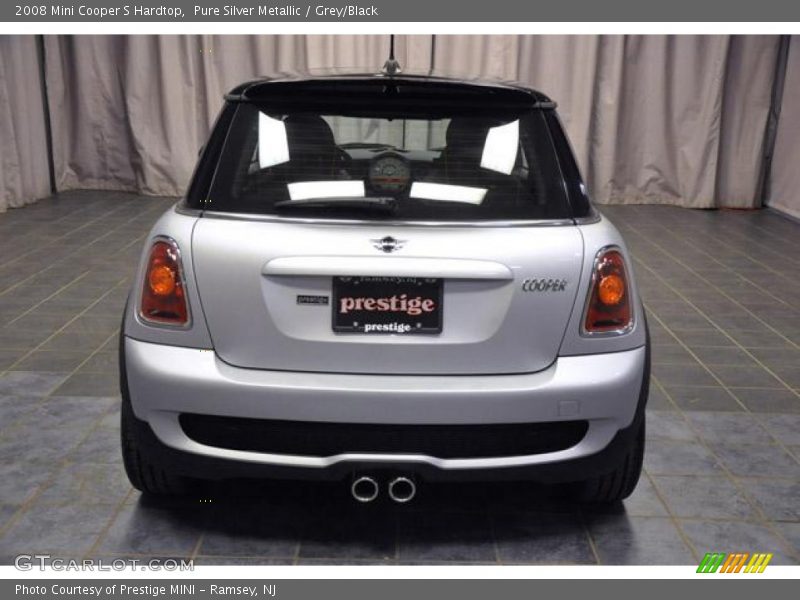 Pure Silver Metallic / Grey/Black 2008 Mini Cooper S Hardtop