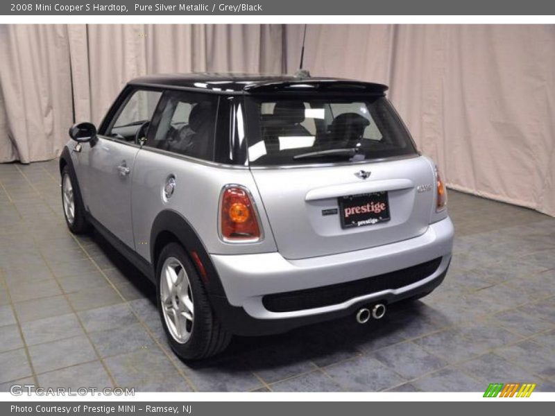 Pure Silver Metallic / Grey/Black 2008 Mini Cooper S Hardtop