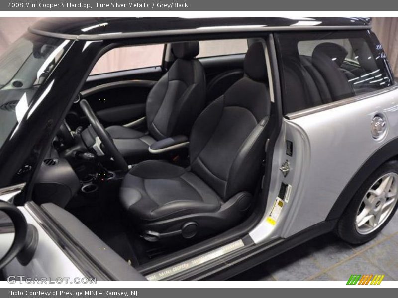 Pure Silver Metallic / Grey/Black 2008 Mini Cooper S Hardtop
