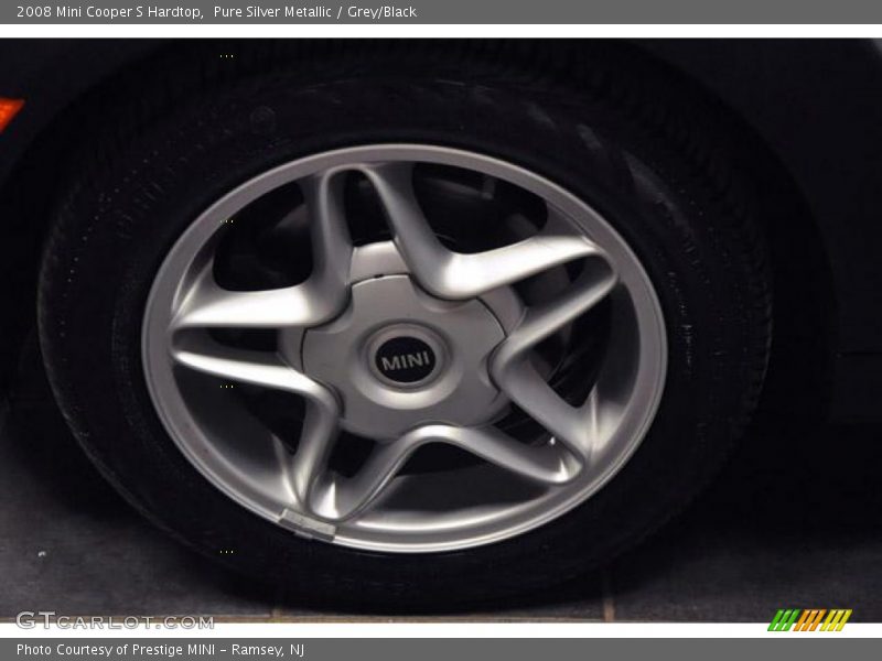 Pure Silver Metallic / Grey/Black 2008 Mini Cooper S Hardtop