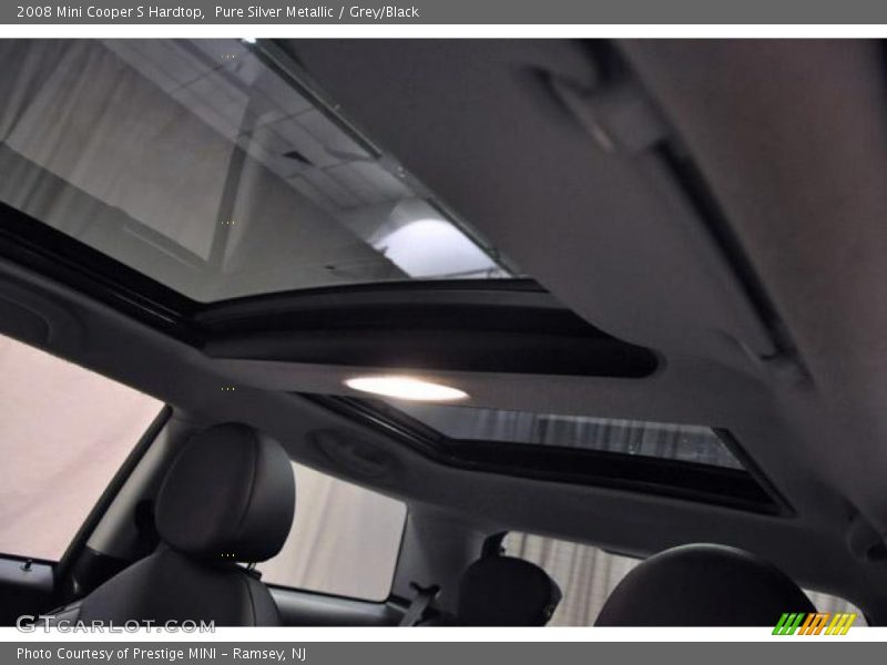 Pure Silver Metallic / Grey/Black 2008 Mini Cooper S Hardtop