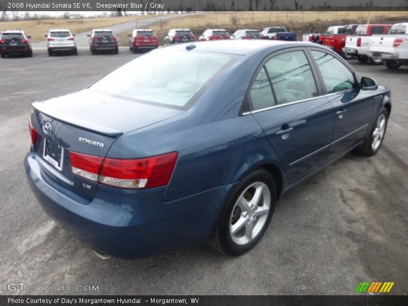 2008 Sonata SE V6 Deepwater Blue