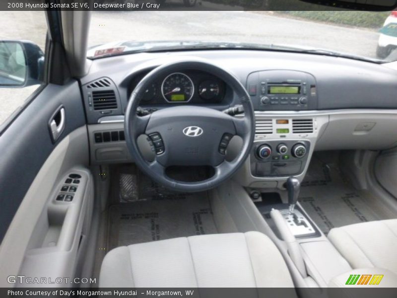 Dashboard of 2008 Sonata SE V6