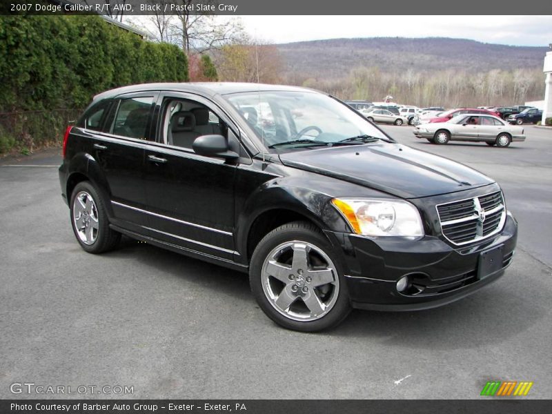 Black / Pastel Slate Gray 2007 Dodge Caliber R/T AWD