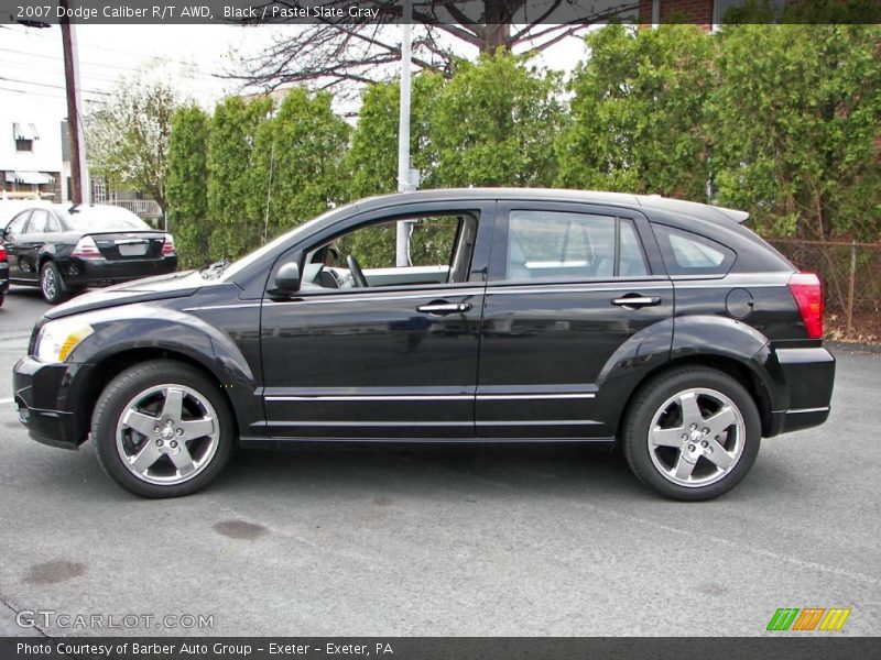 Black / Pastel Slate Gray 2007 Dodge Caliber R/T AWD