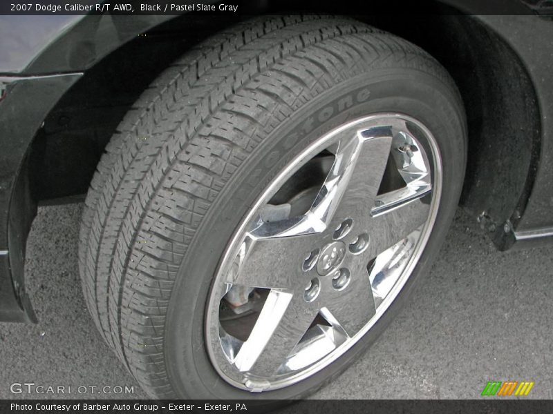 Black / Pastel Slate Gray 2007 Dodge Caliber R/T AWD