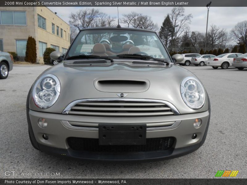  2008 Cooper S Convertible Sidewalk Edition Sparkling Silver Metallic