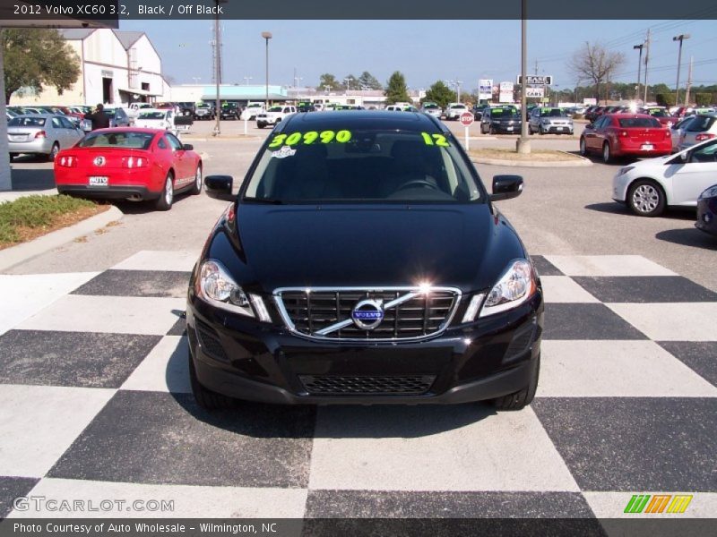 Black / Off Black 2012 Volvo XC60 3.2