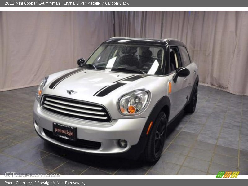 Crystal Silver Metallic / Carbon Black 2012 Mini Cooper Countryman