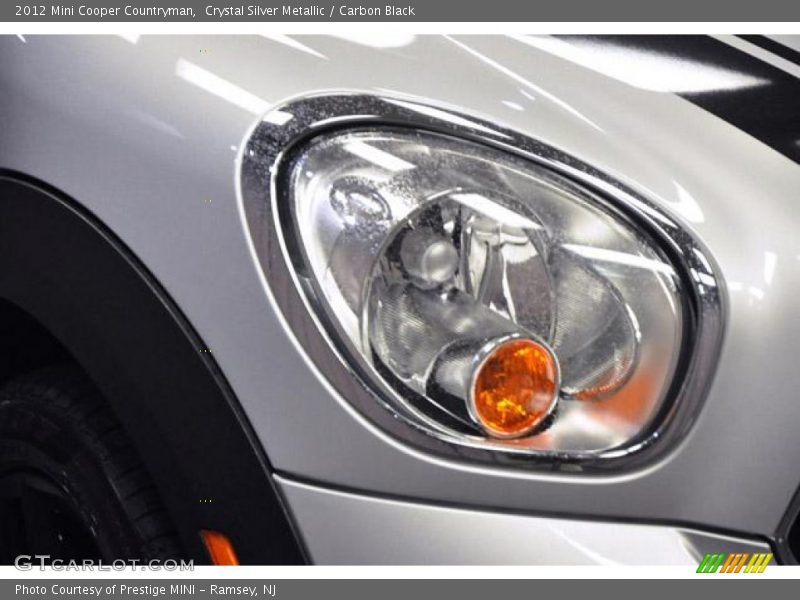Crystal Silver Metallic / Carbon Black 2012 Mini Cooper Countryman