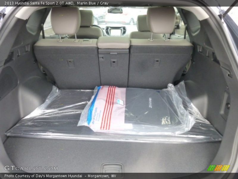 Marlin Blue / Gray 2013 Hyundai Santa Fe Sport 2.0T AWD