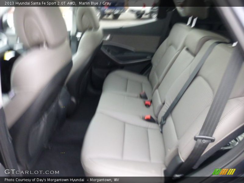 Marlin Blue / Gray 2013 Hyundai Santa Fe Sport 2.0T AWD