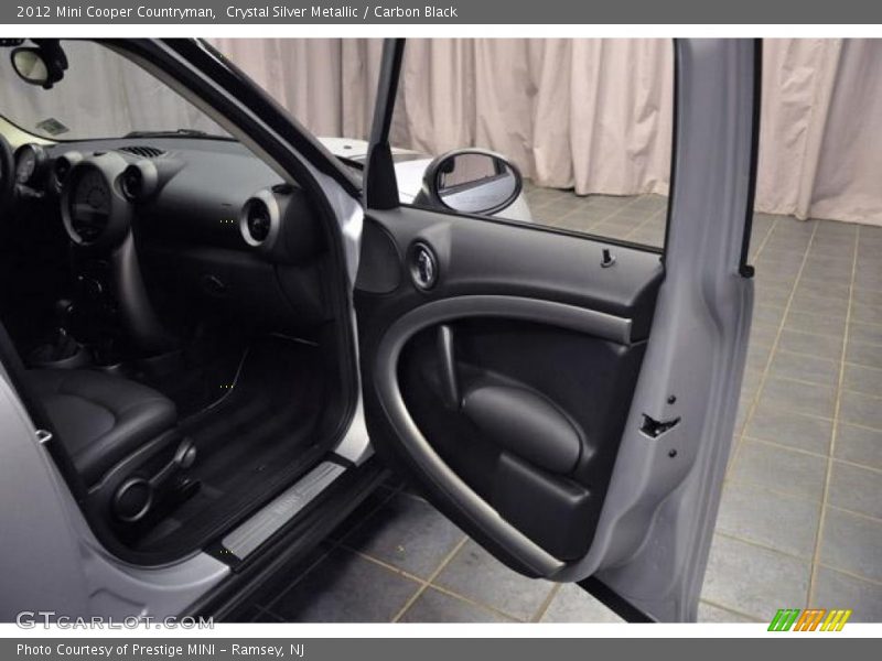 Crystal Silver Metallic / Carbon Black 2012 Mini Cooper Countryman