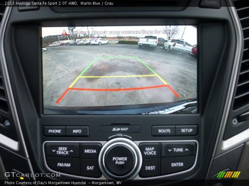 Marlin Blue / Gray 2013 Hyundai Santa Fe Sport 2.0T AWD