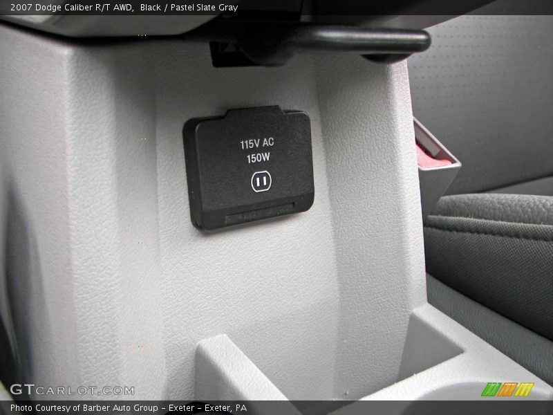 Black / Pastel Slate Gray 2007 Dodge Caliber R/T AWD
