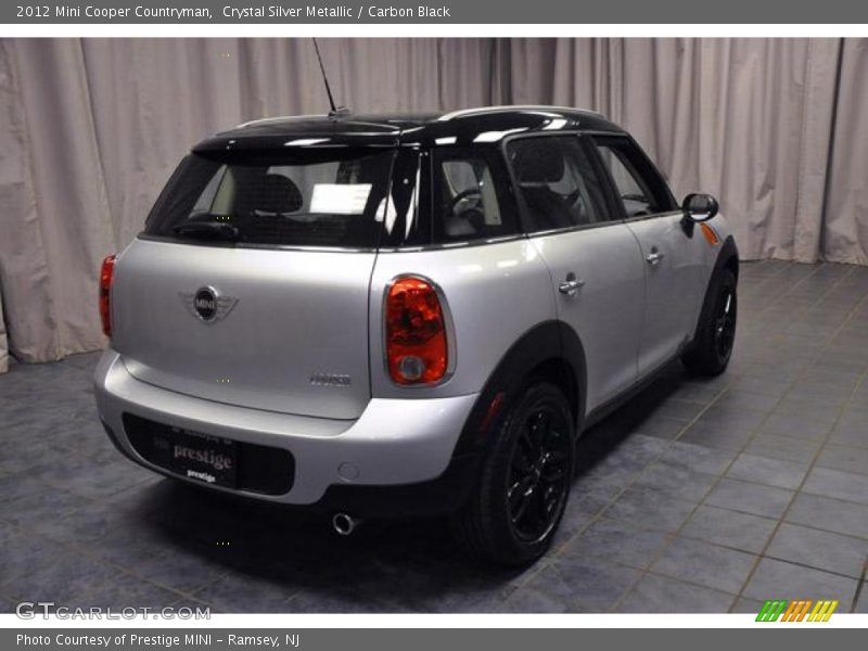 Crystal Silver Metallic / Carbon Black 2012 Mini Cooper Countryman