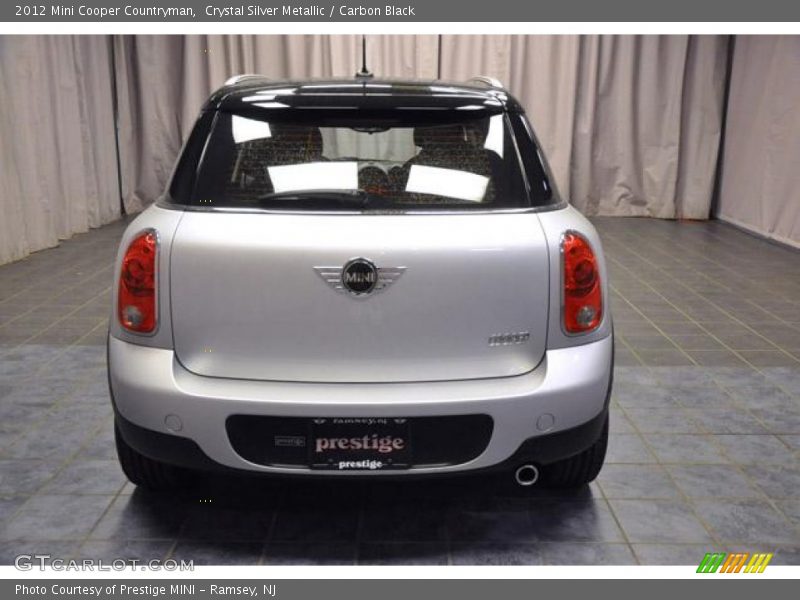 Crystal Silver Metallic / Carbon Black 2012 Mini Cooper Countryman