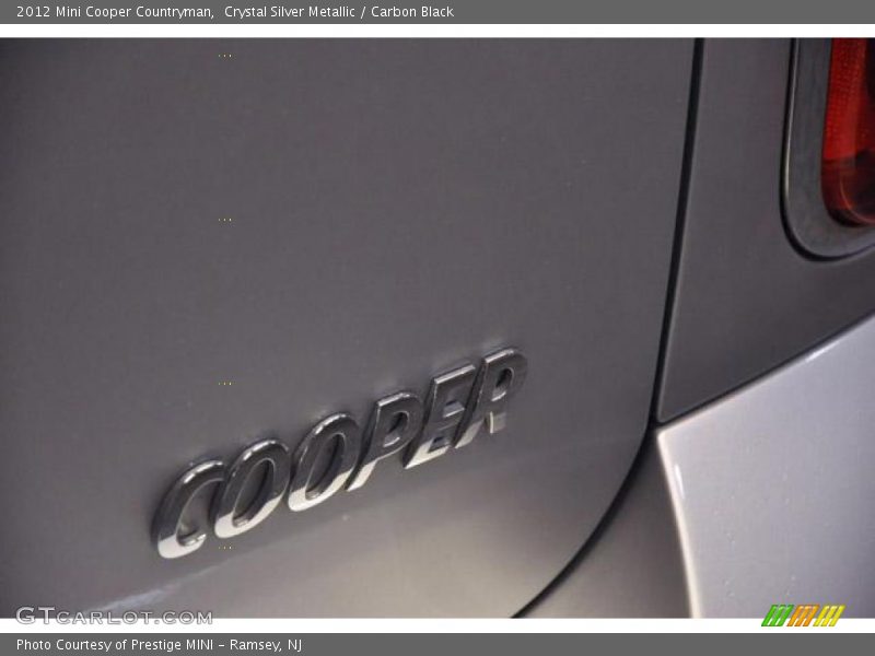 Crystal Silver Metallic / Carbon Black 2012 Mini Cooper Countryman
