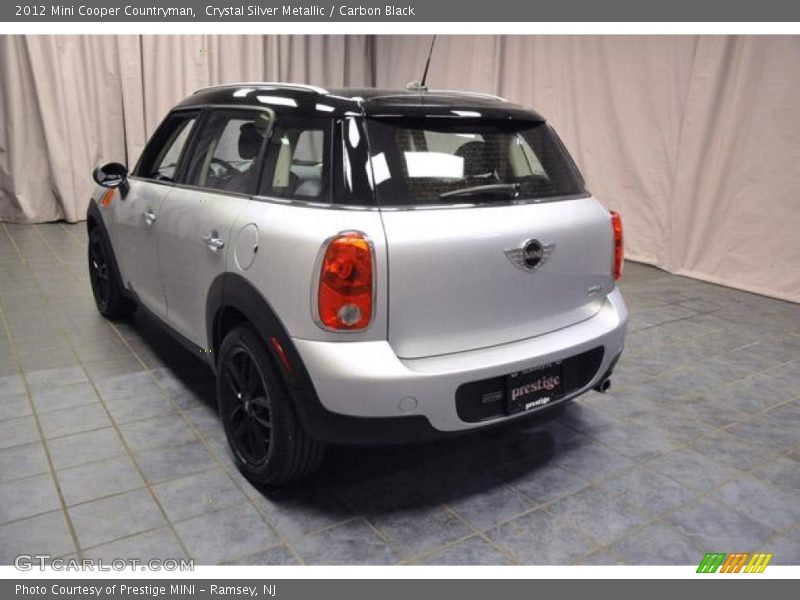 Crystal Silver Metallic / Carbon Black 2012 Mini Cooper Countryman