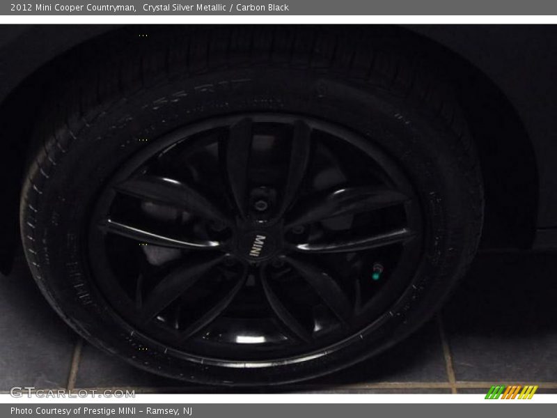 Crystal Silver Metallic / Carbon Black 2012 Mini Cooper Countryman