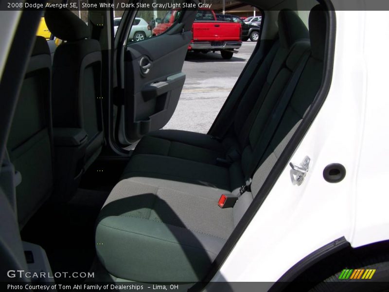 Stone White / Dark Slate Gray/Light Slate Gray 2008 Dodge Avenger SE