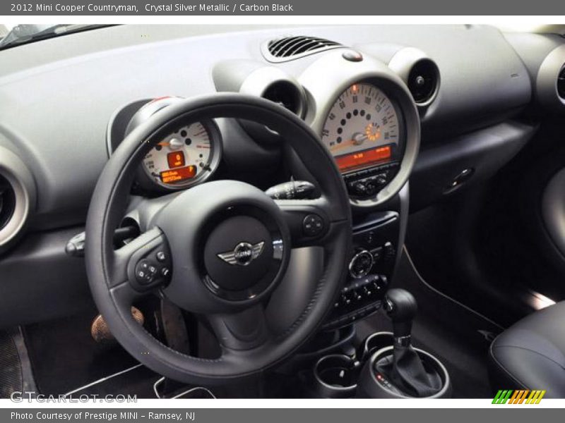 Crystal Silver Metallic / Carbon Black 2012 Mini Cooper Countryman