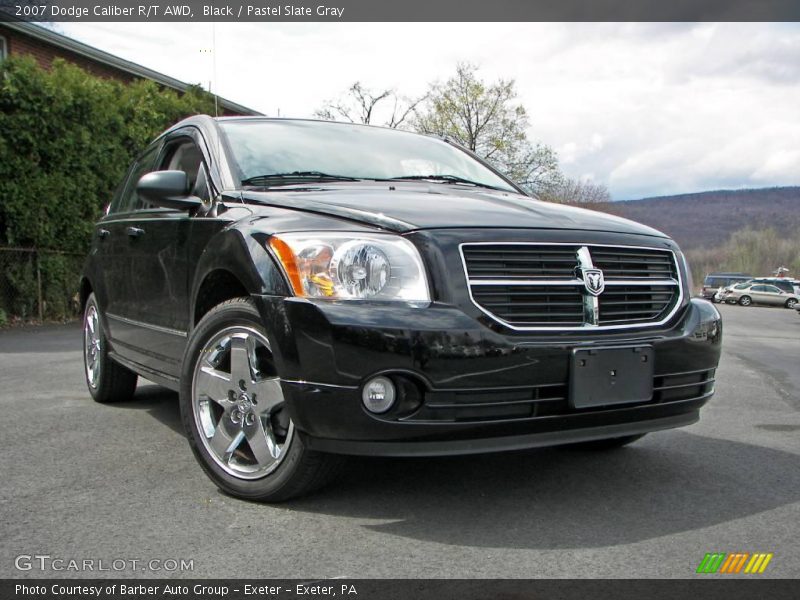 Black / Pastel Slate Gray 2007 Dodge Caliber R/T AWD