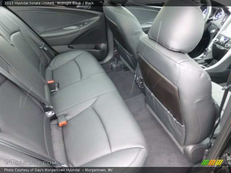 Midnight Black / Black 2013 Hyundai Sonata Limited