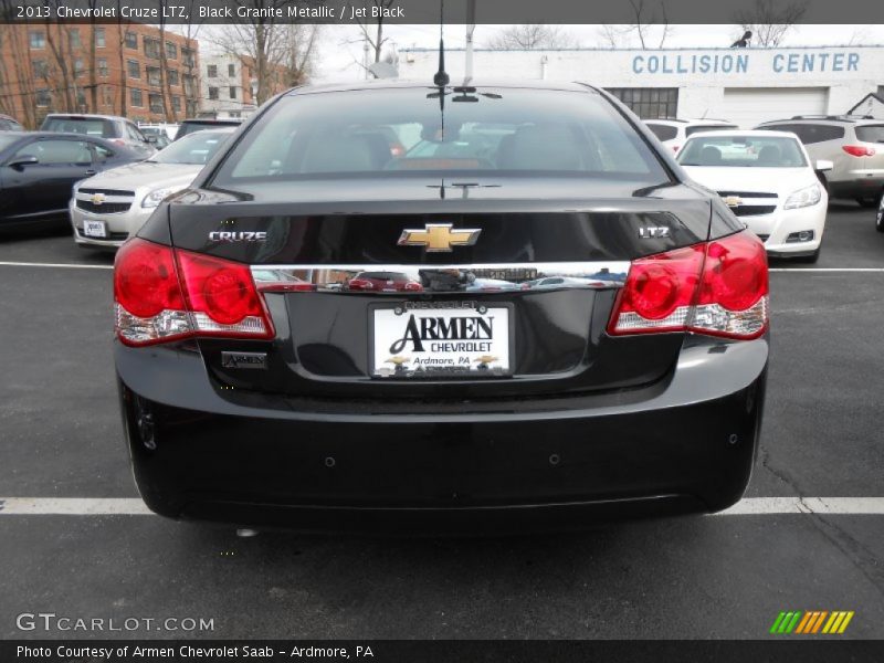 Black Granite Metallic / Jet Black 2013 Chevrolet Cruze LTZ