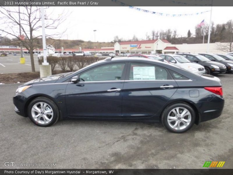  2013 Sonata Limited Pacific Blue Pearl