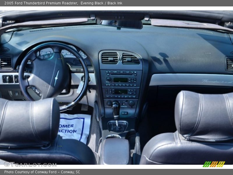 Evening Black / Black Ink 2005 Ford Thunderbird Premium Roadster