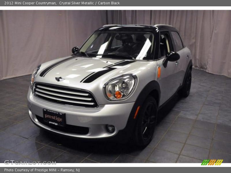 Crystal Silver Metallic / Carbon Black 2012 Mini Cooper Countryman