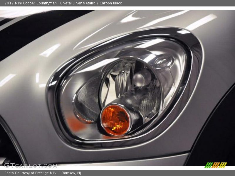 Crystal Silver Metallic / Carbon Black 2012 Mini Cooper Countryman