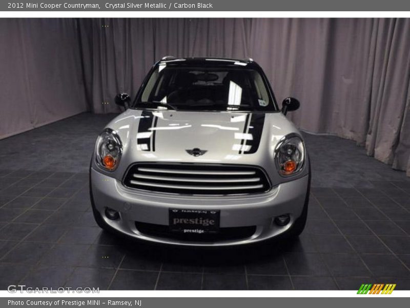 Crystal Silver Metallic / Carbon Black 2012 Mini Cooper Countryman