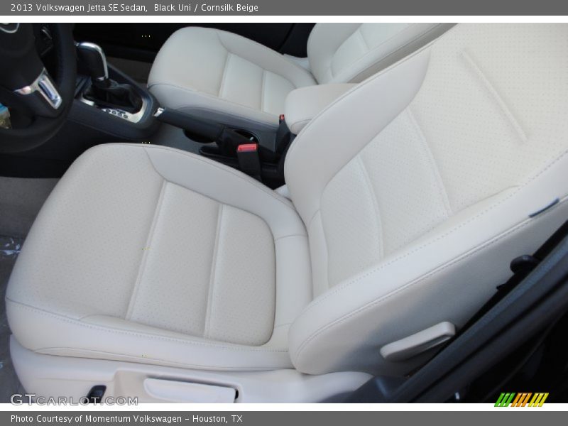 Black Uni / Cornsilk Beige 2013 Volkswagen Jetta SE Sedan