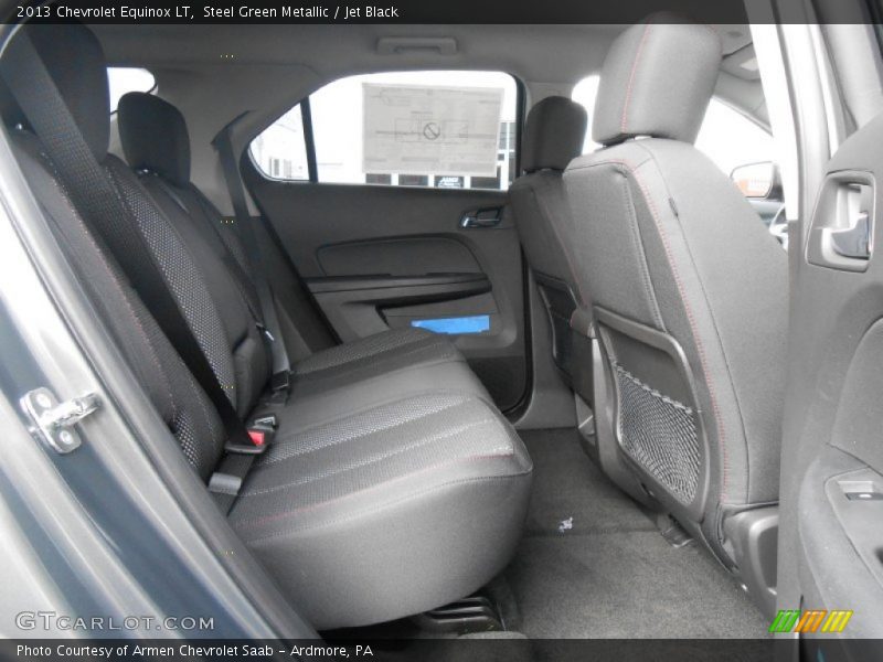 Steel Green Metallic / Jet Black 2013 Chevrolet Equinox LT