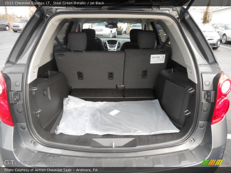 Steel Green Metallic / Jet Black 2013 Chevrolet Equinox LT