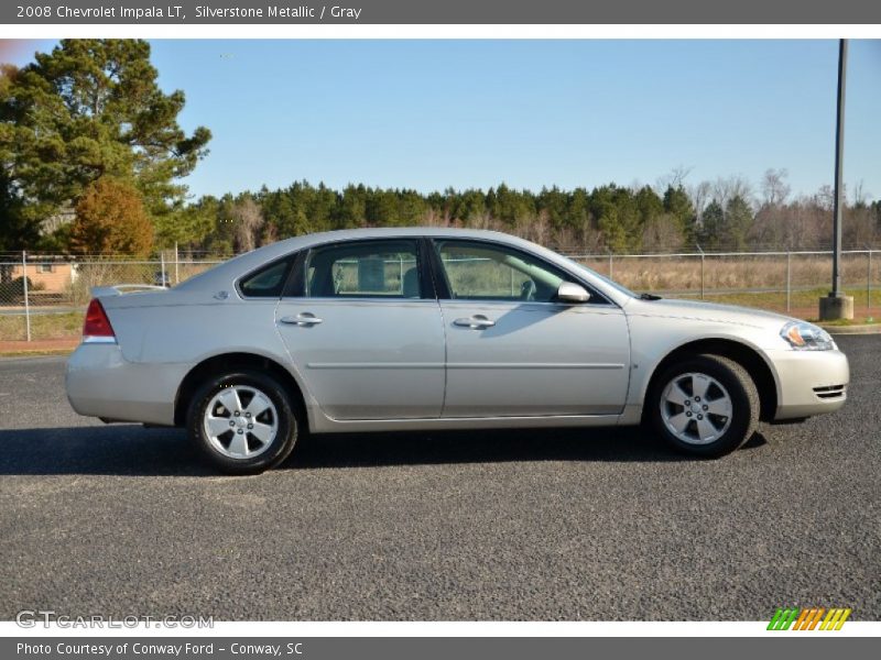 Silverstone Metallic / Gray 2008 Chevrolet Impala LT