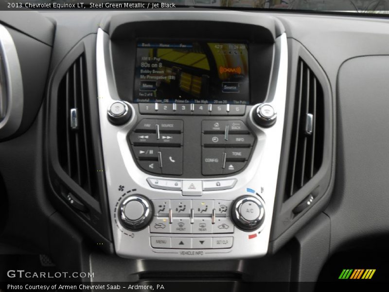 Steel Green Metallic / Jet Black 2013 Chevrolet Equinox LT
