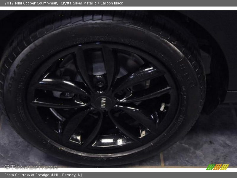Crystal Silver Metallic / Carbon Black 2012 Mini Cooper Countryman