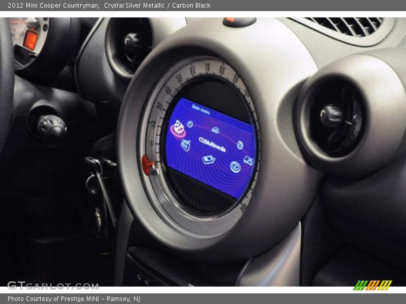 Crystal Silver Metallic / Carbon Black 2012 Mini Cooper Countryman
