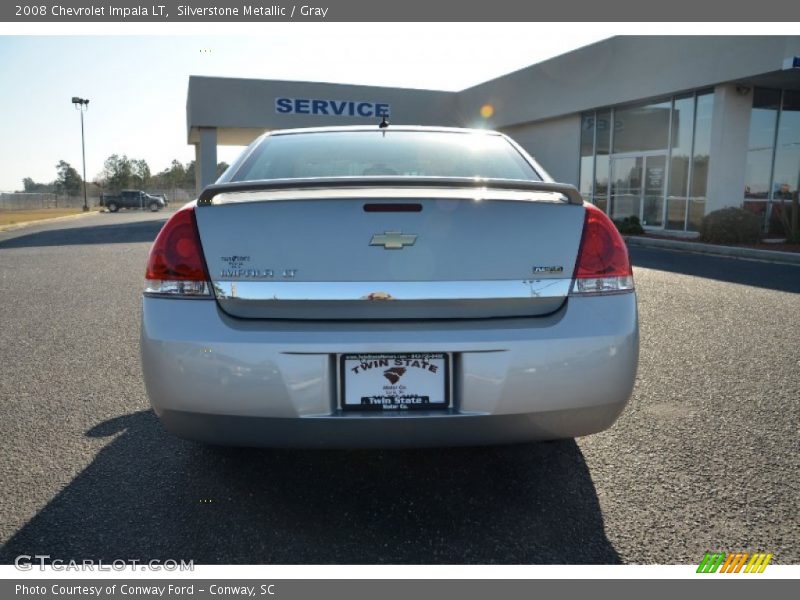Silverstone Metallic / Gray 2008 Chevrolet Impala LT