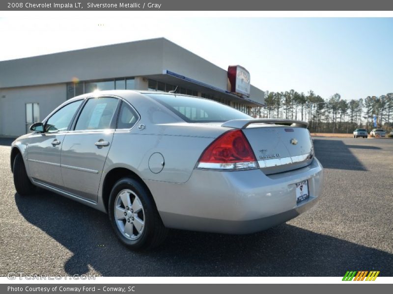 Silverstone Metallic / Gray 2008 Chevrolet Impala LT
