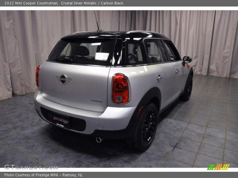 Crystal Silver Metallic / Carbon Black 2012 Mini Cooper Countryman