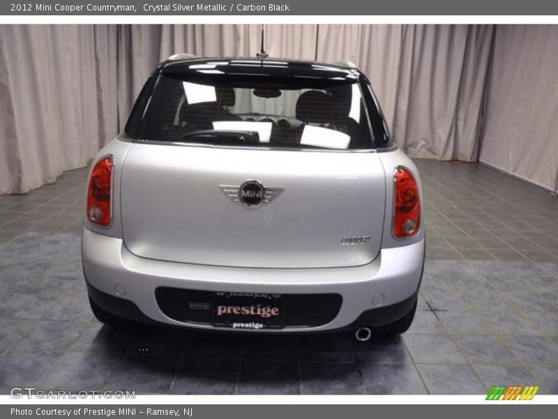 Crystal Silver Metallic / Carbon Black 2012 Mini Cooper Countryman