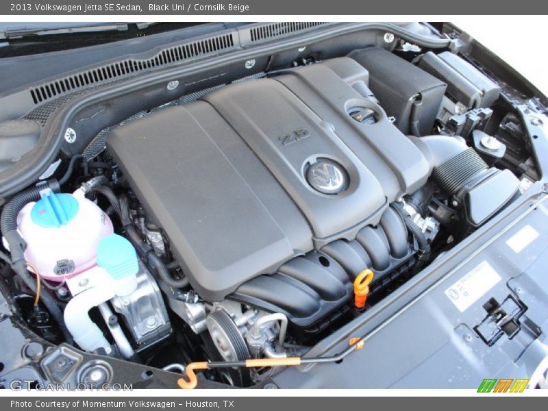 Black Uni / Cornsilk Beige 2013 Volkswagen Jetta SE Sedan