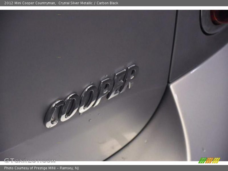 Crystal Silver Metallic / Carbon Black 2012 Mini Cooper Countryman